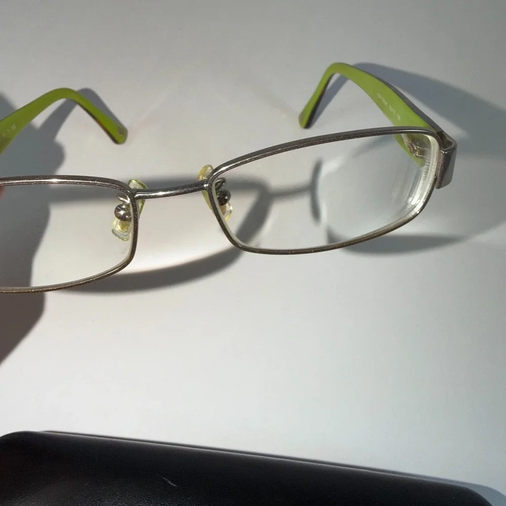 COACH TARYN Eyeglasses Frame HC5001 9020‎ 52-16-135 Silver Tortoise Green XT74